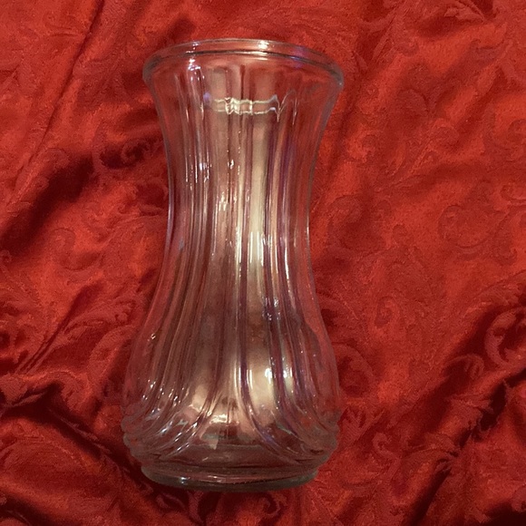 Vase Hoosier ribbed glassware in beautiful condition - Picture 2 of 5
